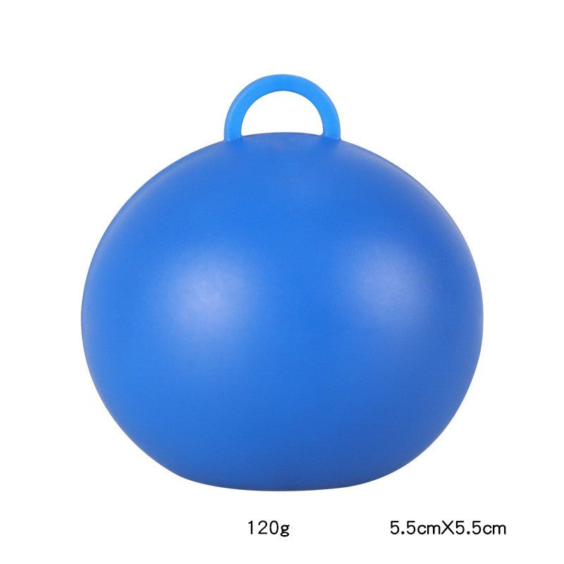 Greutate pentru Baloane, Accesoriu Decorativ Petrecere, Suport Stabil pentru Aranjamente Festive, 120 g, 5.5x5.5 cm, Albastru