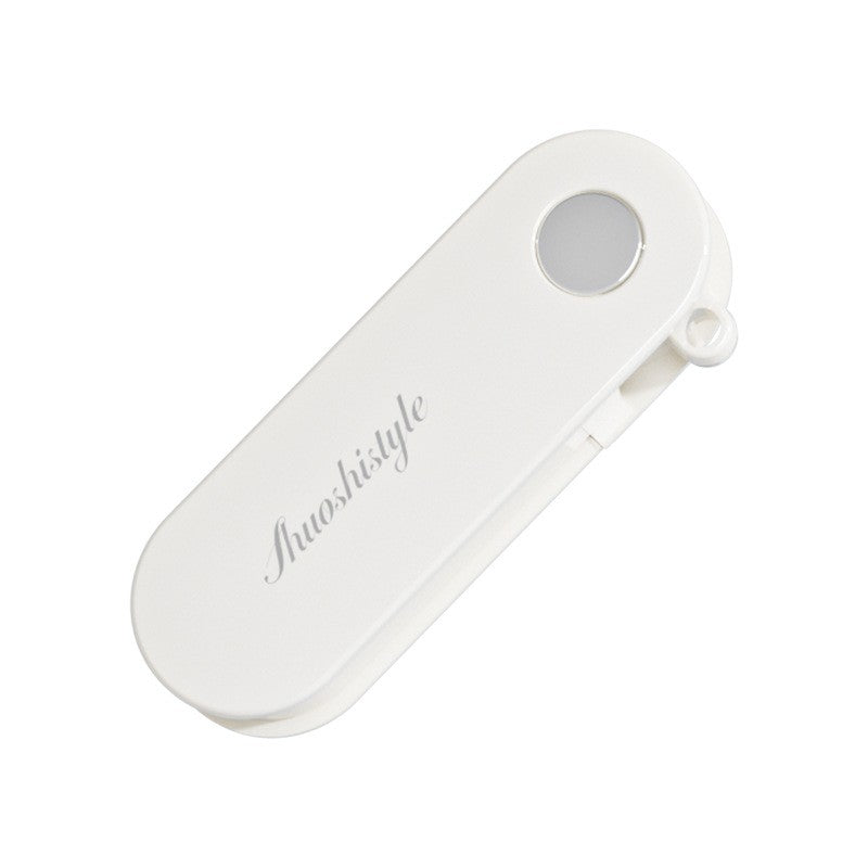 Peeler pentru Legume si Fructe, Curatator Multifunctional Pliabil, Lame Duble Rotative, Otel Inoxidabil si ABS, 3.6 x 9.1 cm, Alb