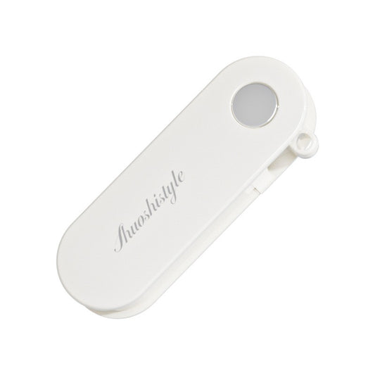 Peeler pentru Legume si Fructe, Curatator Multifunctional Pliabil, Lame Duble Rotative, Otel Inoxidabil si ABS, 3.6 x 9.1 cm, Alb