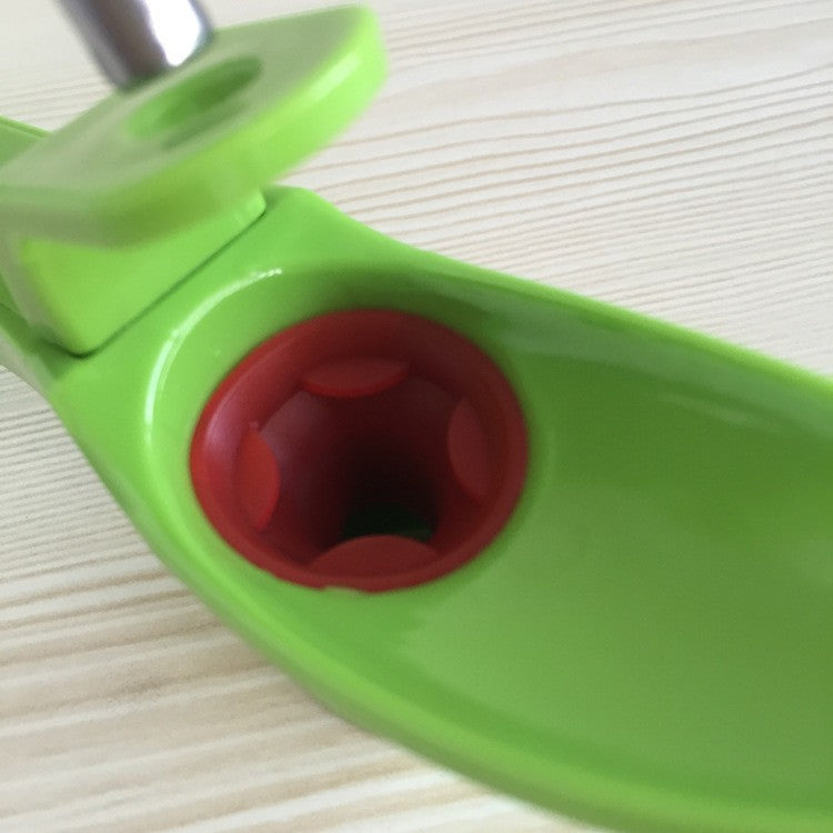 Dispozitiv Manual pentru Scos Samburi Cirese si Masline, Sistem Ergonomic cu Rebound, ABS si Otel Inoxidabil, 20.5 x 3.8 x 13 cm, Verde