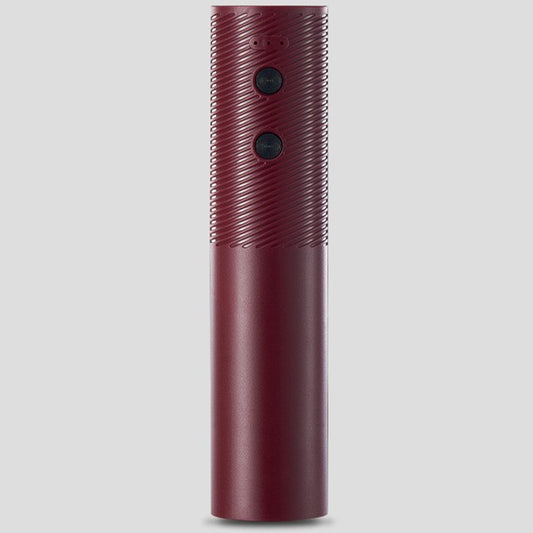 Tirbuson Electric pentru Vin, Deschizator Automat de Sticle, Reincarcabil prin USB, Material ABS si Otel Inoxidabil, 20 x 4.6 cm, Rosu