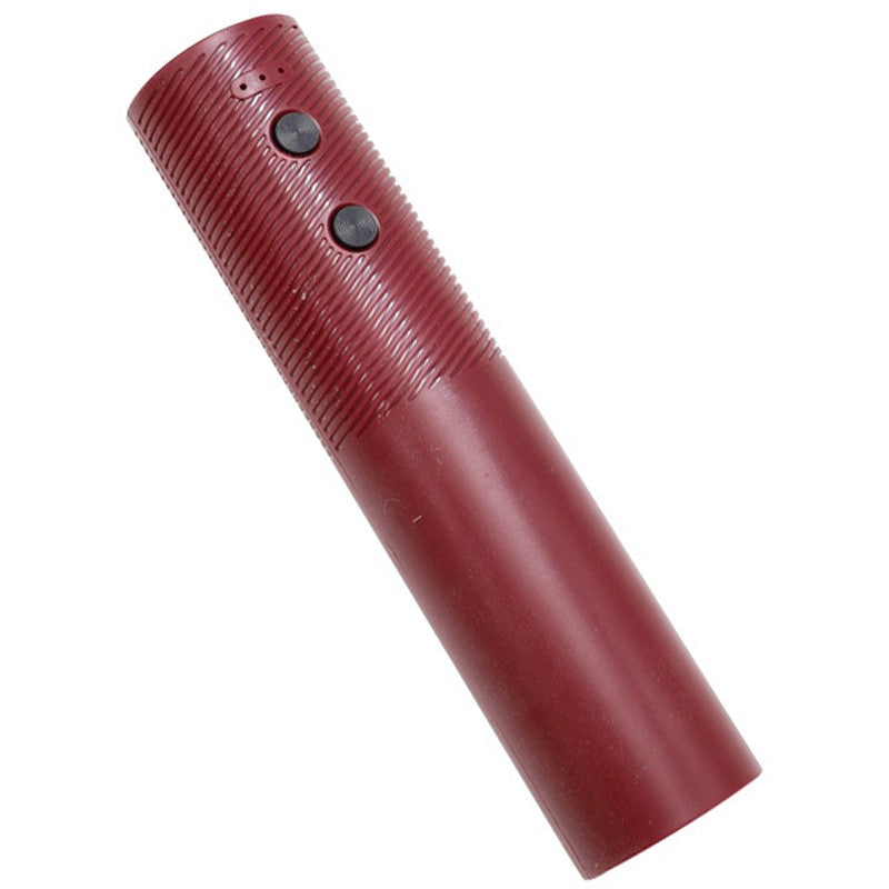Tirbuson Electric pentru Vin, Deschizator Automat de Sticle, Reincarcabil prin USB, Material ABS si Otel Inoxidabil, 20 x 4.6 cm, Rosu