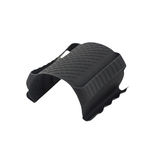 Suport de Silicon Multifunctional pentru Cuptor, Manusa Izolare Termica si Anti-alunecare, Protectie Vase Fierbinti, Silicon, 18x12x1.5 cm, Negru