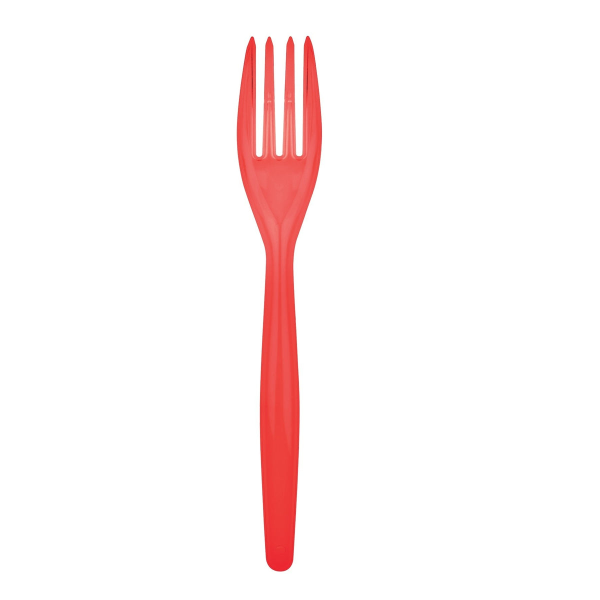 Set 16 Furculite de Unica Folosinta, Design Festiv pentru Petreceri si Craciun, Plastic Rezistent, 15 cm, Rosu