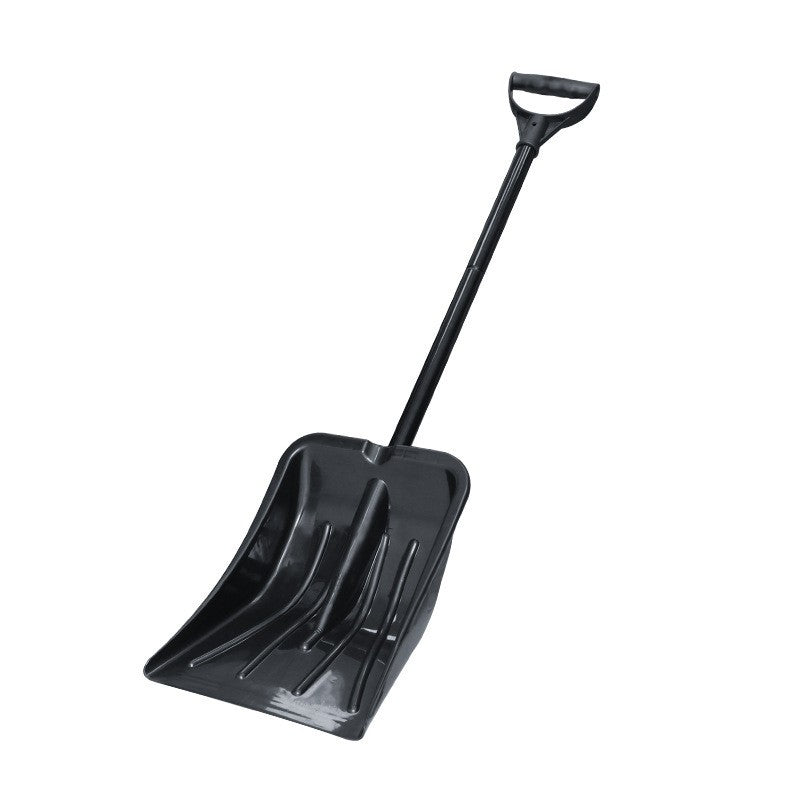 Lopată de Iarnă pentru Deszăpezire, Mâner Detașabil din Aliaj de Aluminiu și Lamă ABS Rezistentă, Multifuncțională, 96 x 25 cm, Negru