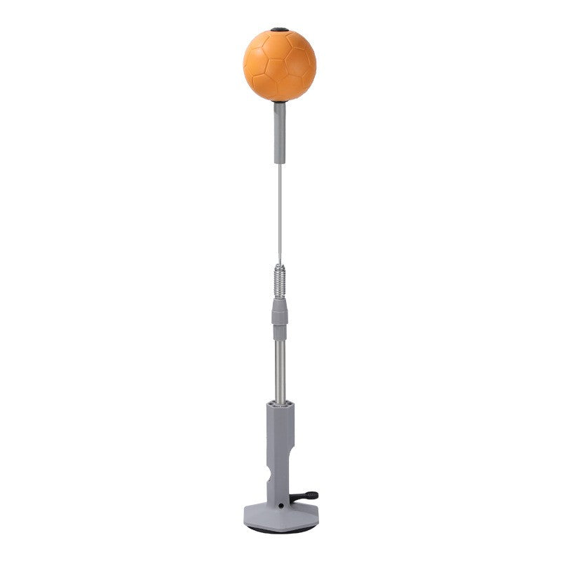 Set de Box cu Minge, Pară de Box cu Ventuză de Prindere, Înălțime Reglabilă 130-152 cm, Antrenament Reflexe și Viteză, Copii și Adulți, Portocaliu