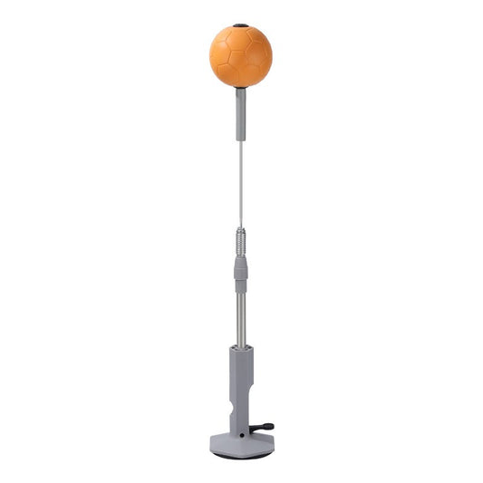 Set de Box cu Minge, Pară de Box cu Ventuză de Prindere, Înălțime Reglabilă 130-152 cm, Antrenament Reflexe și Viteză, Copii și Adulți, Portocaliu
