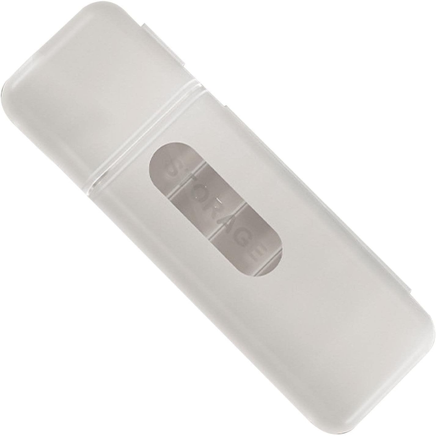 Cutie Organizatoare pentru Cabluri si Accesorii, 7 Compartimente, Manager Cabluri Date si Incarcatoare, Plastic PP, 28 x 9 x 6 cm, Alb