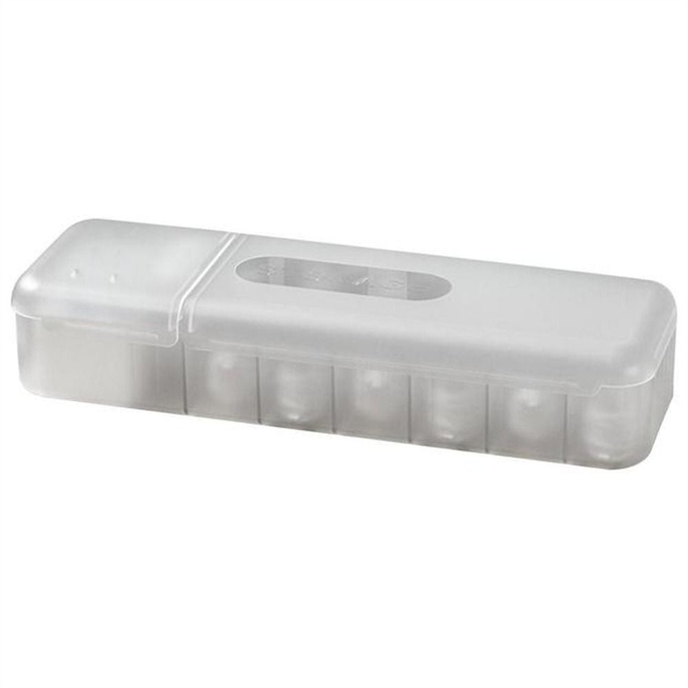 Cutie Organizatoare pentru Cabluri si Accesorii, 7 Compartimente, Manager Cabluri Date si Incarcatoare, Plastic PP, 28 x 9 x 6 cm, Alb