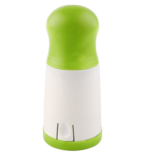 Razatoare Electrica pentru Verdeturi si Condimente, 2 Lame din Otel Inoxidabil, Design Ergonomic si Compact, 17x6x8 cm, Verde