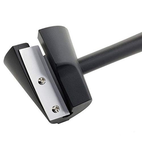 Feliator Multifunctional pentru Legume in Forma de Spirala, Cutit Spiralat cu Maner Ergonomic, Otel Inoxidabil, 16x5.5 cm, Negru