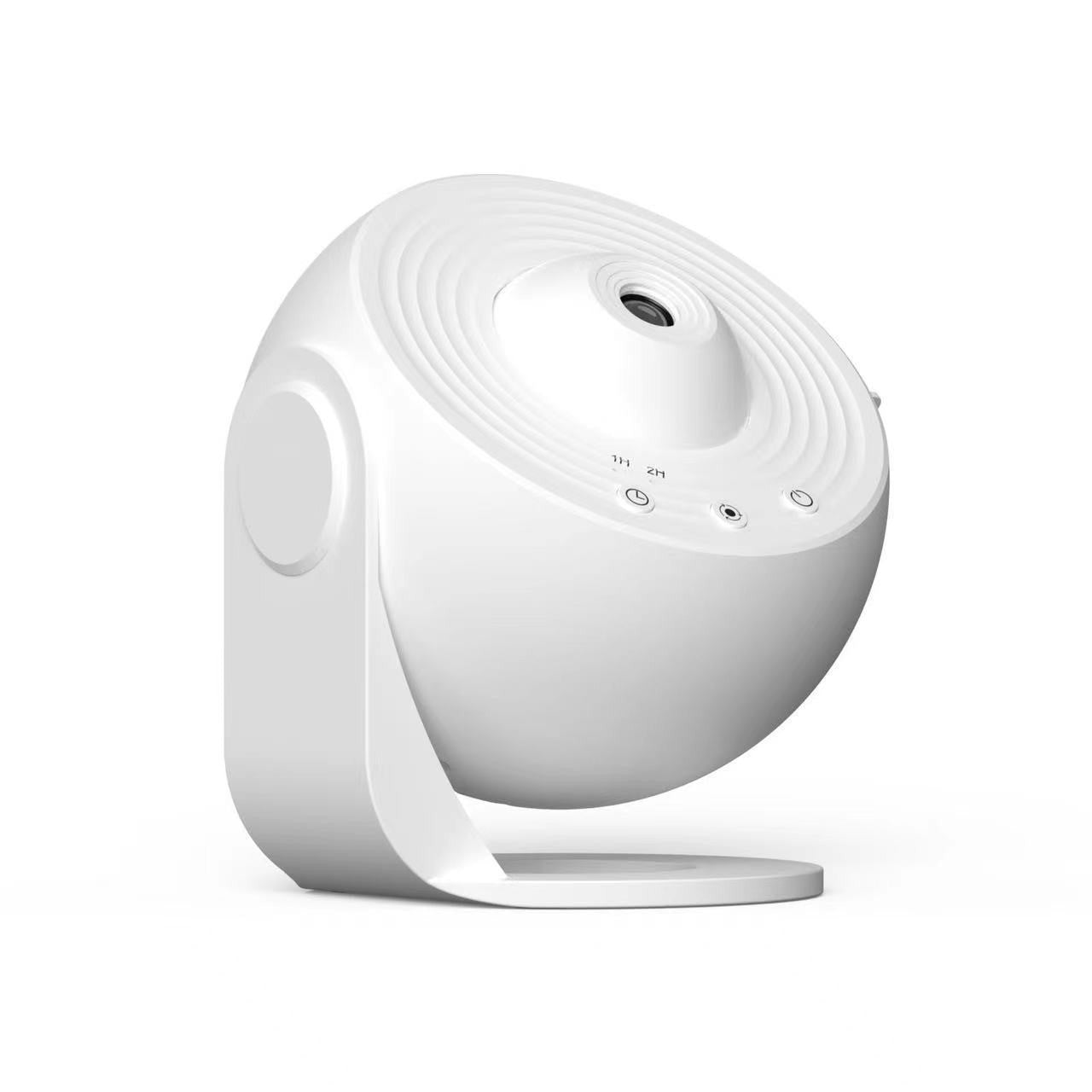 Lampa Proiector Galaxie HD, Planetariu cu Cer Instelat si 13 Filme Inlocuibile, Rotire 360 Grade, Alimentare USB, 5W, 11x11 cm, Alb