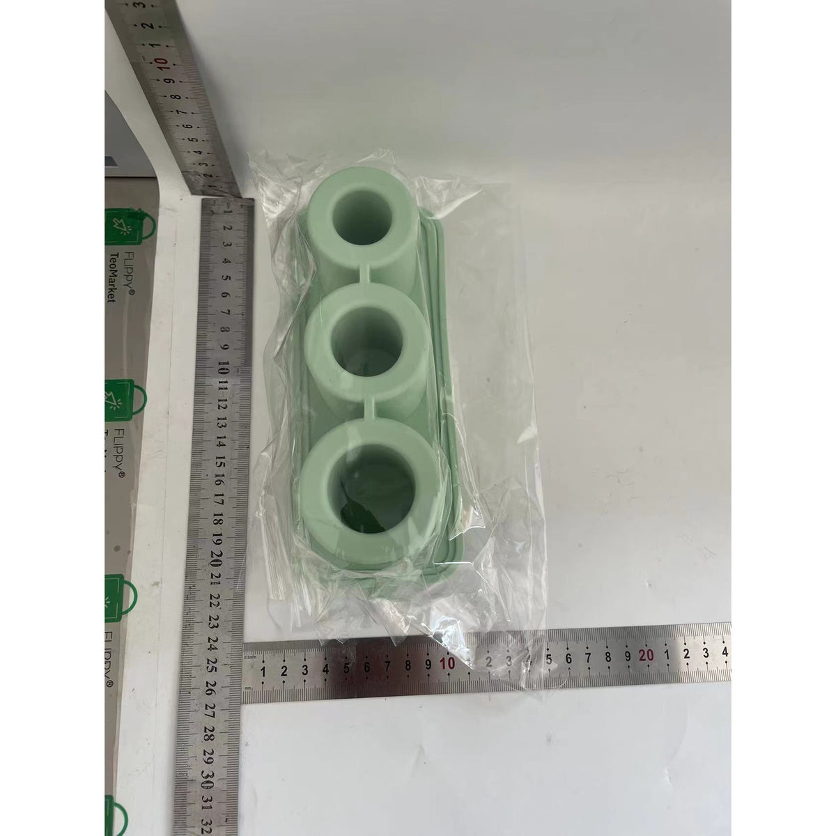 Forma pentru Gheata, Silicon Flexibil, Bile Rotunde, Inghetare Rapida, 20.7 x 8.4 x 6.5 cm, Verde