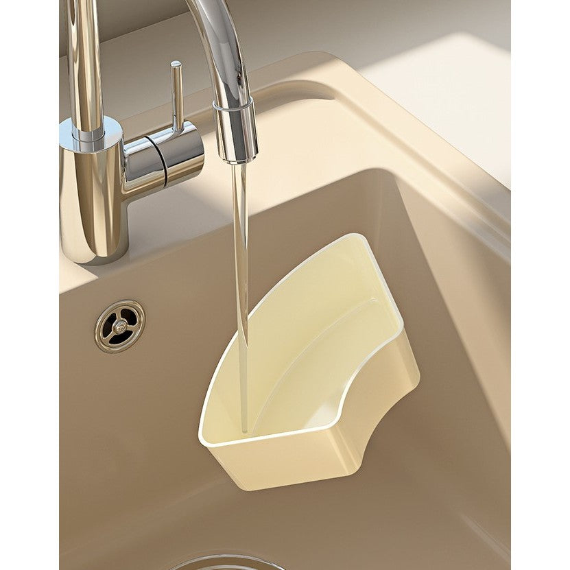 Organizator Rotativ pentru Alimente, Cutie Depozitare cu 6 Compartimente Detașabile, Sistem 360 Grade și Închidere Ermetică, Plastic, 32x8 cm, Alb