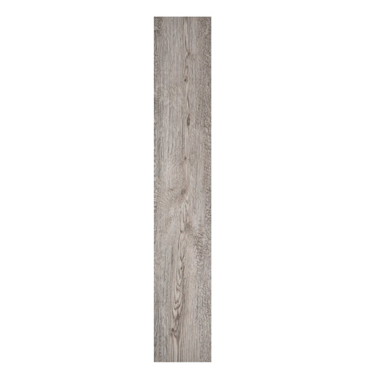 Plăci Autoadezive pentru Pardoseală, Set 36 Bucăți, PVC Impermeabil și Ignifug, Grosime 1.5 mm, Acoperire 5 m2, 91.44 x 15.24 cm, Model 3, Gri