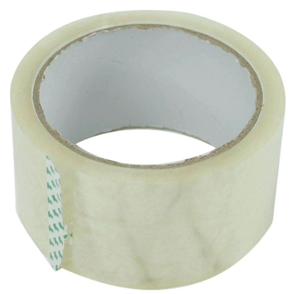 Banda Adeziva Acrilica Pentru Ambalare si Sigilare Cutii, Rezistenta BOPP, Aplicare Manuala sau cu Dispenser, Transparenta, 48 mm x 60 m, Set 36 Role