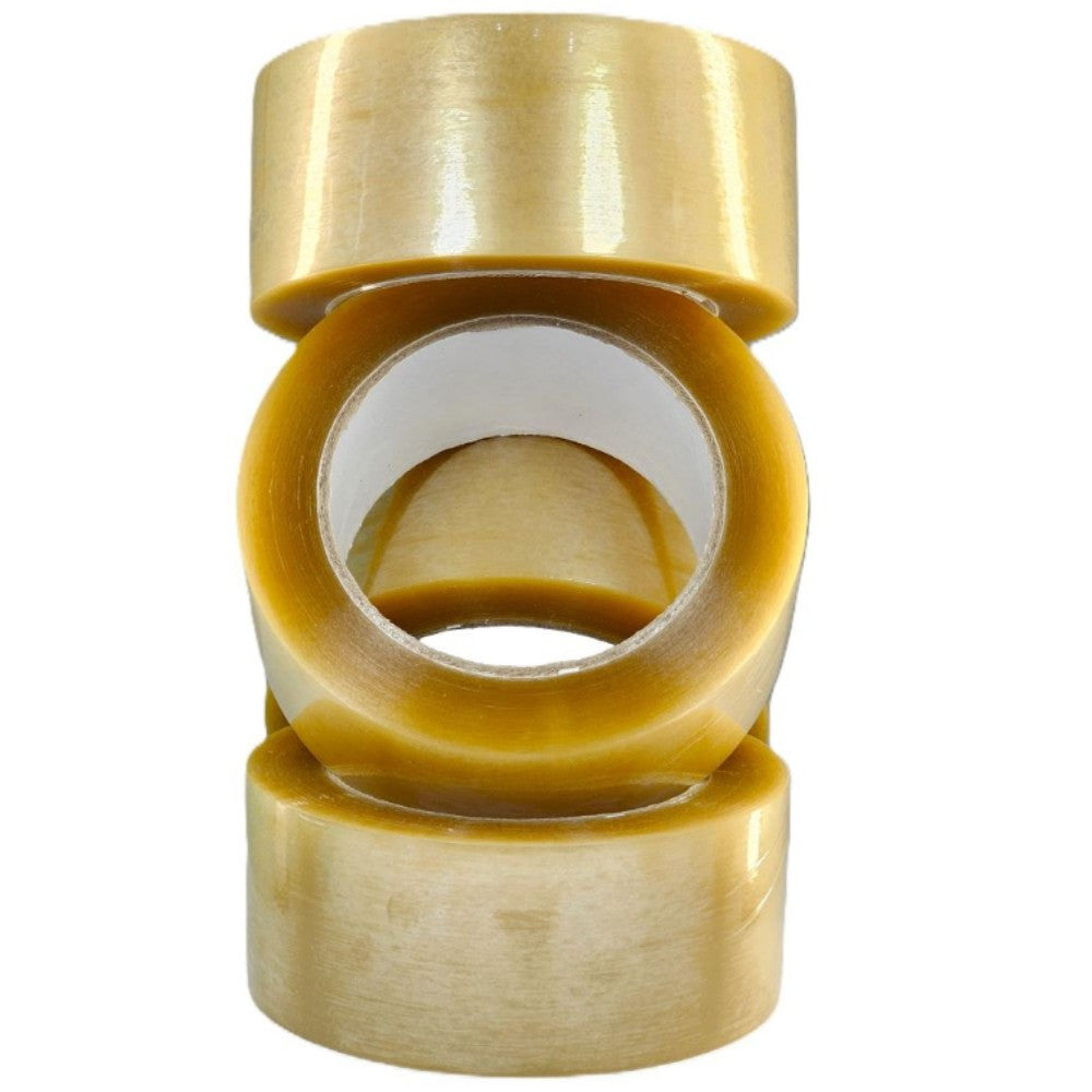 Banda Adeziva Solvent Profesionala, Rezistenta la Temperaturi Extreme si Umiditate, Material BOPP, 48 mm x 60 m, Transparenta, Set 36 Role