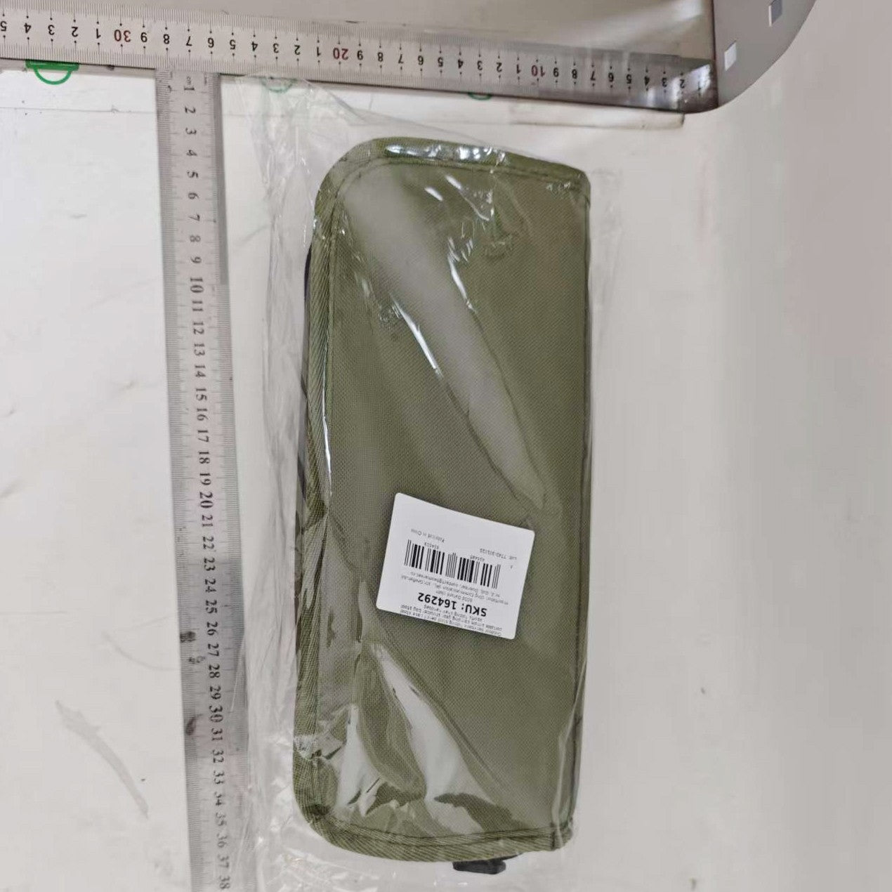 Scaun Taburet Pliabil pentru Camping si Pescuit, Portabil pentru Adulti, Cadru Metalic si Panza Oxford, 31 x 29 x 25 cm, Verde