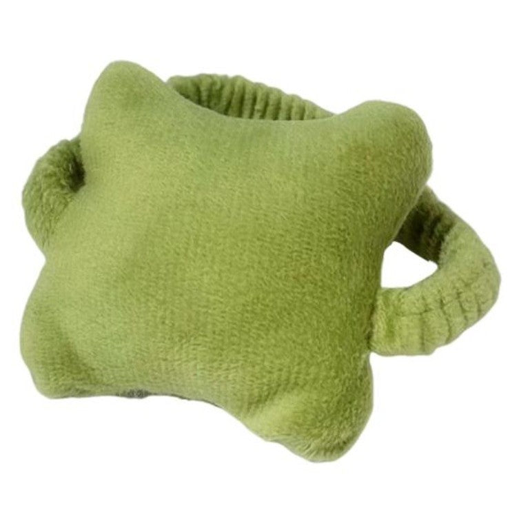 Suport Incheietura Mana pentru Mouse si Tastatura, Pernuta Ergonomica cu Banda Elastica, Plus si Bumbac PP, 7.5 x 7 cm, Verde Inchis