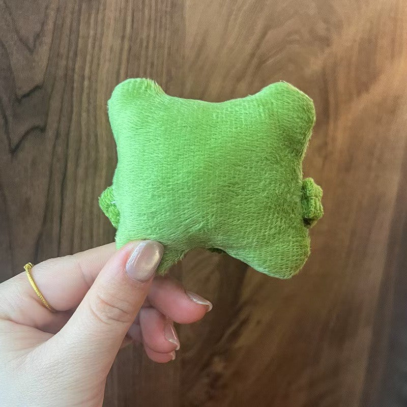 Suport Incheietura Mana pentru Mouse si Tastatura, Pernuta Ergonomica cu Banda Elastica, Plus si Bumbac PP, 7.5 x 7 cm, Verde Inchis