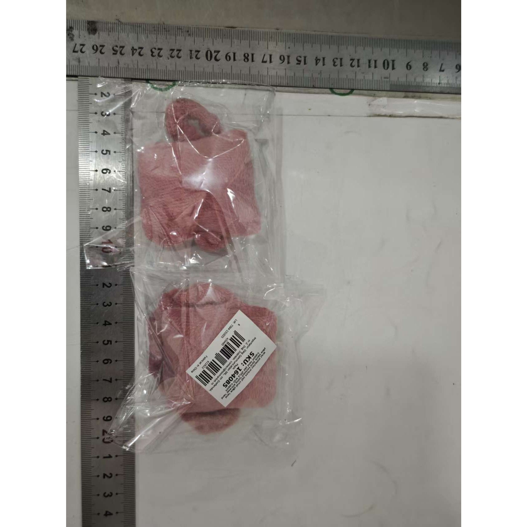 Suport de Mana pentru Incheietura, Pernuta Ergonomica cu Banda Elastica pentru Mouse si Tastatura, Material Plus Moale, 7.5 x 7 cm, Roz
