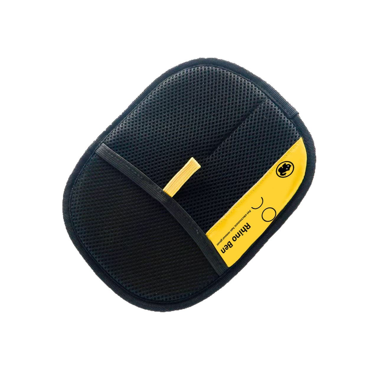 Mănușă pentru Îndepărtarea Părului de Animale, Efect Electrostatic pentru Haine și Mobilier, Pânză Reutilizabilă, 24 x 16 cm, Negru