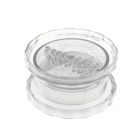Zdrobitor de Usturoi si Ghimbir, Mecanism de Maruntire prin Rasucire, Presa Manuala Multifunctionala, Plastic Rezistent, 4 x 7.5 cm, Transparent