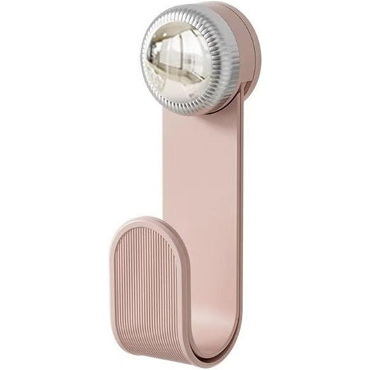 Suport Bucatarie Rotativ 360 Grade pentru Capace si Tocatoare, Organizator Multifunctional cu Fixare prin Lipire Fara Gaurire, Plastic Rezistent, 5 x 5 x 18.5 cm, Roz