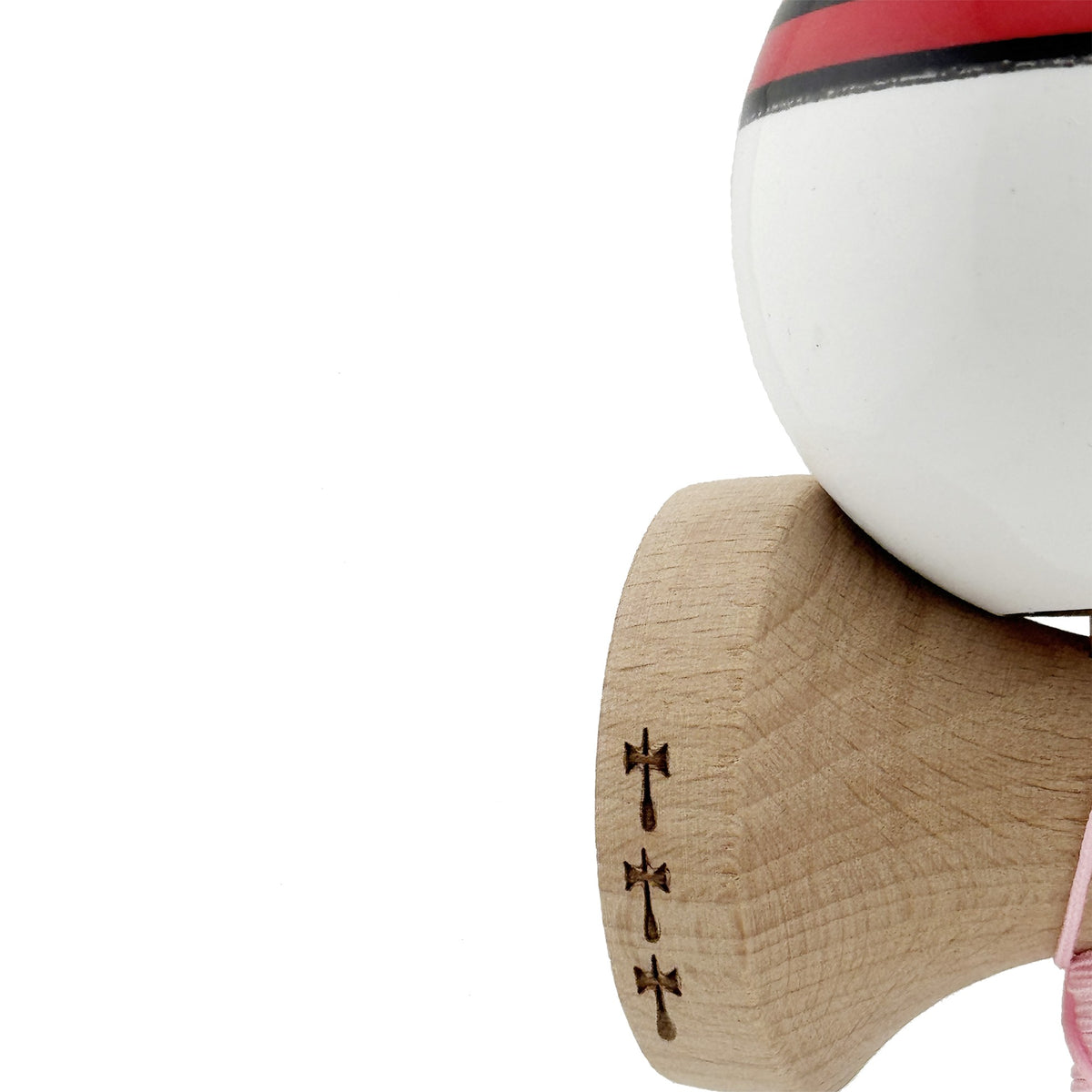 Kendama X Originala, Model Rege, Spike Natur, Profesionala, Cupe Mari, Super Sticky, Rulment, Ata 55cm