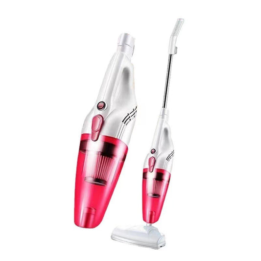 Aspirator Vertical 2in1 si de Mana, Fara Sac, Putere 600W, Putere Aspirare 8500 Pa, Filtrare Multipla, Cablu 4m, 2 Capete de Curatare, Rezervor 1L, Rosu