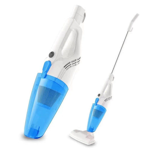 Aspirator Vertical 2in1 si de Mana, Fara Sac, Putere 600W, Filtrare Multipla, 2 Capete de Aspirare, Rezervor 1000 ml, 95 x 24.5 cm, Albastru