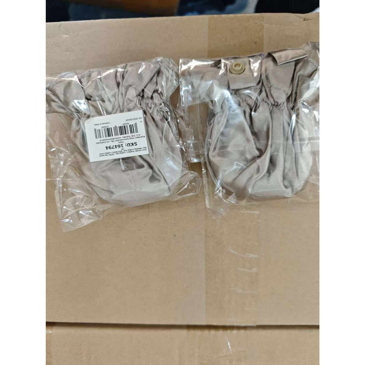 Ondulator de Par fara Caldura, Accesoriu Manual pentru Bucle prin Rasucire, Poliester, 29 x 4 cm, Gri