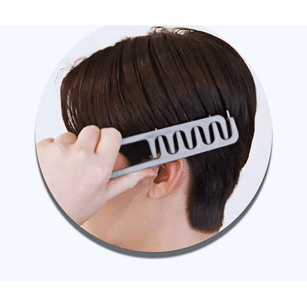 Pieptan pentru Volum si Coafare, Dinti Rari cu Efect Antistatic, Design Ergonomic, Material ABS Rezistent, 19 x 9 cm, Gri
