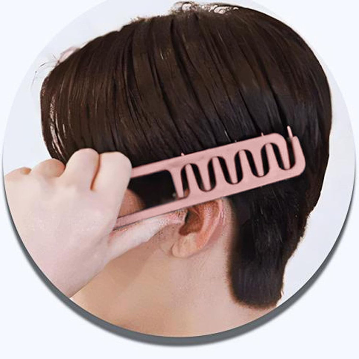 Pieptan Pentru Volum, Dinti Rari Antistatici Pentru Coafare Si Descurcare, Material ABS Rezistent, Unisex, 19 x 9 cm, Roz