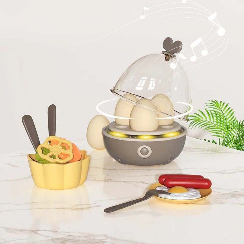 Bucatarie pentru Copii Spray Kitchen, Set de Joaca Interactiv cu Lumini si Sunete Realiste, Efect de Abur, Chiuveta cu Flux de Apa, Plastic ABS, 88 Piese, 93 x 69 x 27 cm, Gri/Verde
