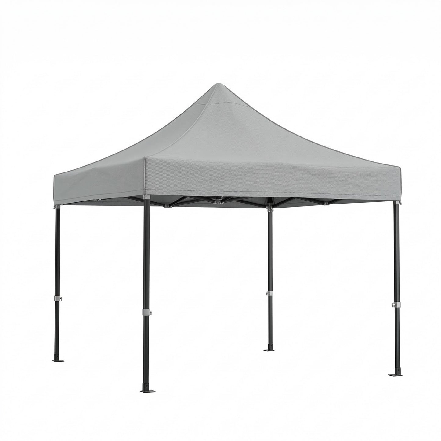 Cort Pavilion 3x3m, Cadru Metalic Pliabil Ranforsat, Acoperis Impermeabil Oxford 420D cu Invelis PVC 280g/mp, Cort Gradina si Evenimente, Alb