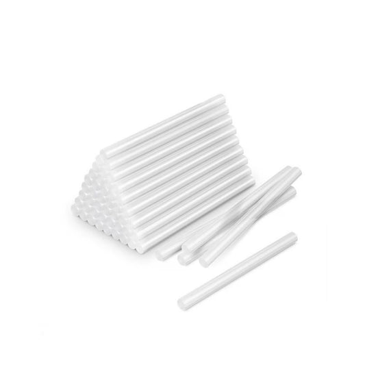Batoane Adeziv Termic, Rezerve Silicon Transparent Pentru Pistol De Lipit, Adeziv Hot Melt Universal, 7 x 150 mm, Transparent