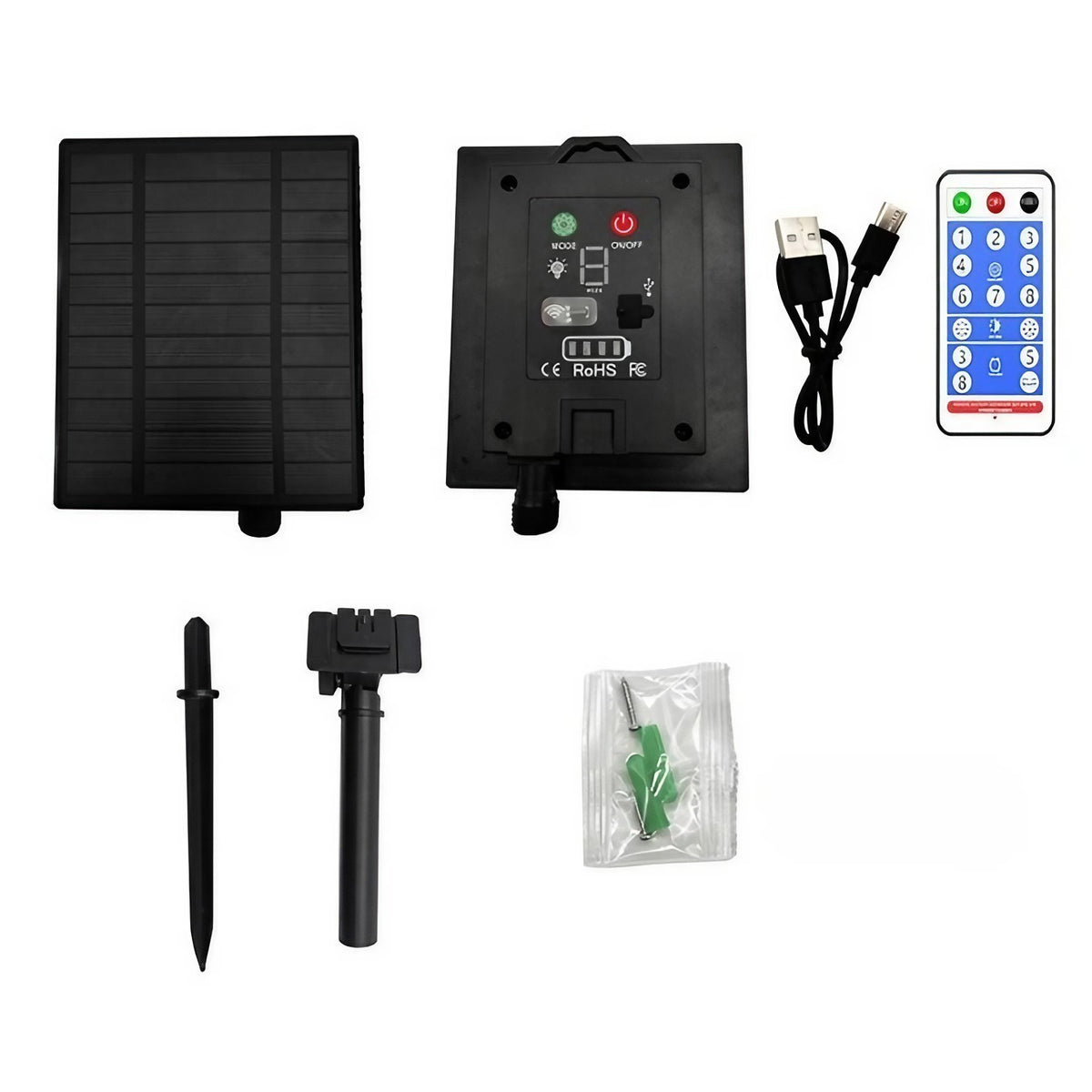 Instalatie Solara Craciun Turturi, Perdea Franjurata cu 143 LED-uri, Exterior IP44, Telecomanda si 8 Moduri Lumina, Acumulator 2400 mAh, Fir Transparent, 5 m + Prelungitor 5 m, Albastru