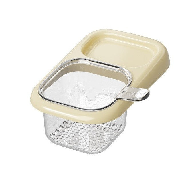 Coș de Scurgere pentru Chiuvetă, Filtru Multifuncțional cu Ventuză și Mâner, ABS și PET, 22 x 13 x 8.5 cm, Crem