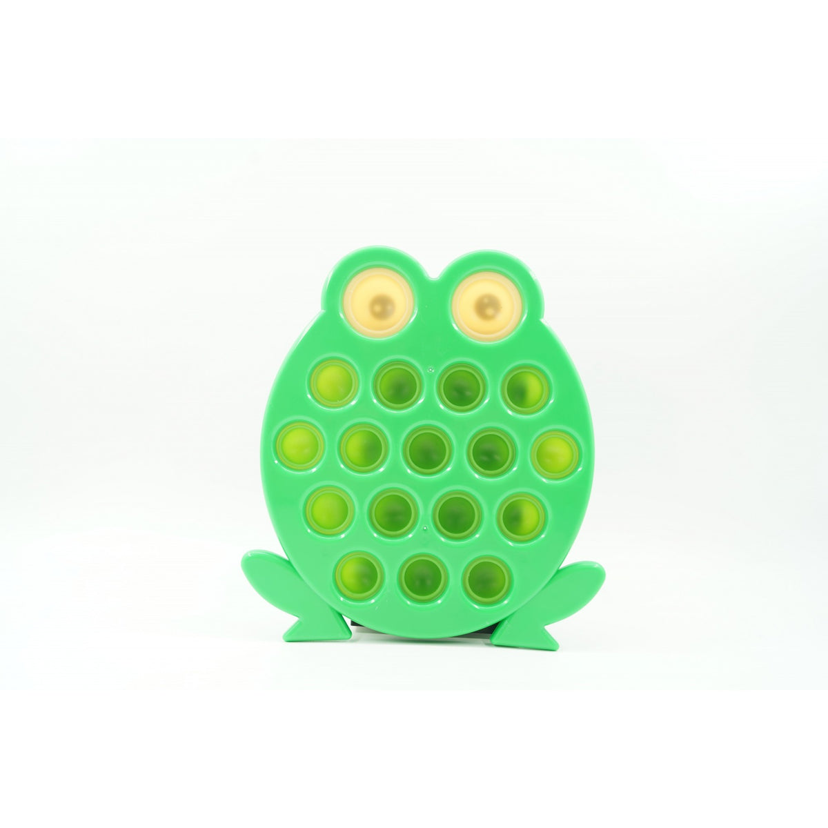 Jucarie Senzoriala Antistres Simple Dimple, Model Broasca, Silicone, Verde