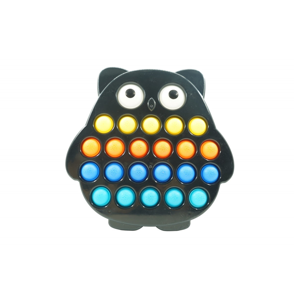 Jucărie Senzorială Antistres, Simple Dimple, Formă Bufniță, Multicolor, V2