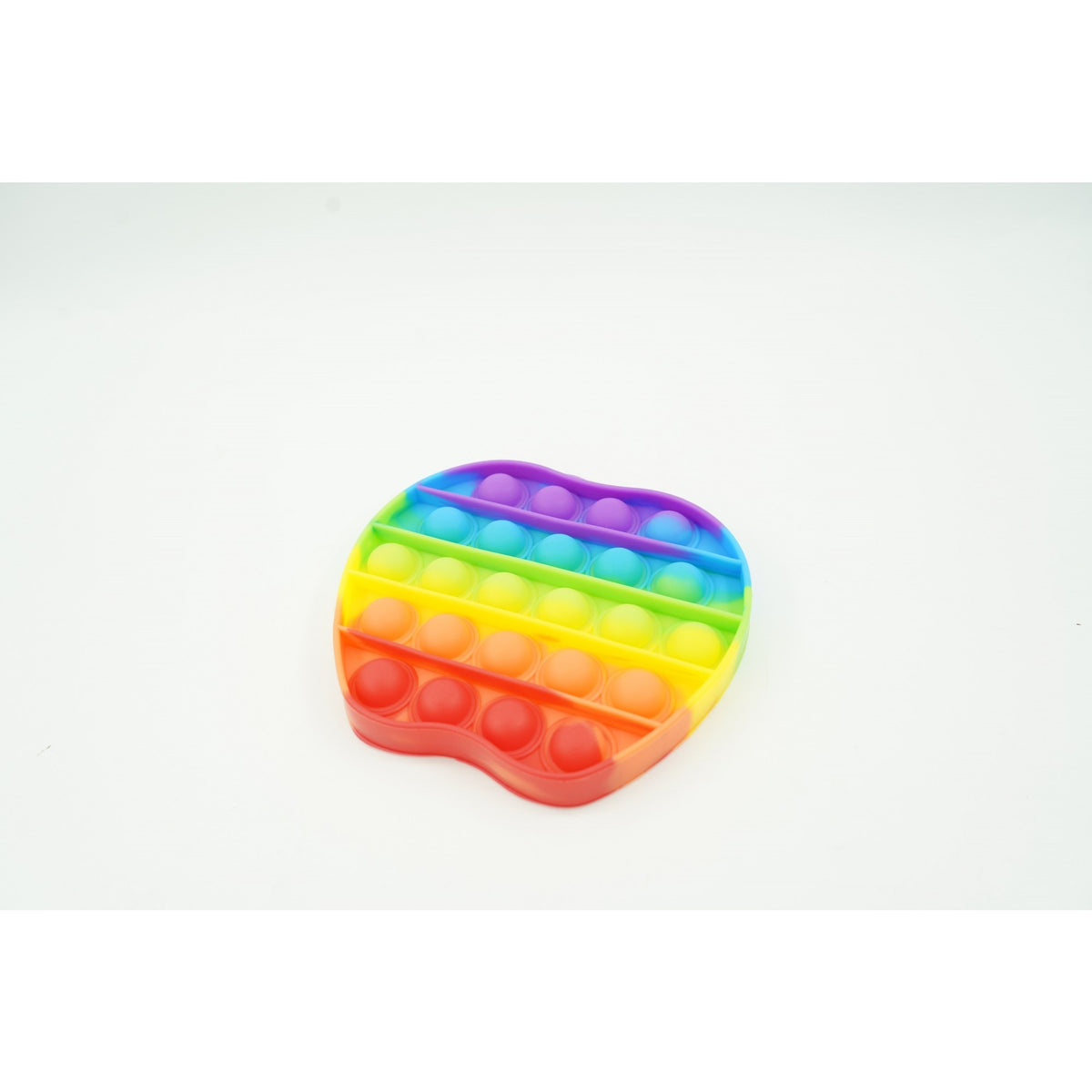 Jucarie Antistres Pop It Now and Flip It, Model Mar, Silicon Flexibil, Design Reversibil, Multicolor, 1 Bucata