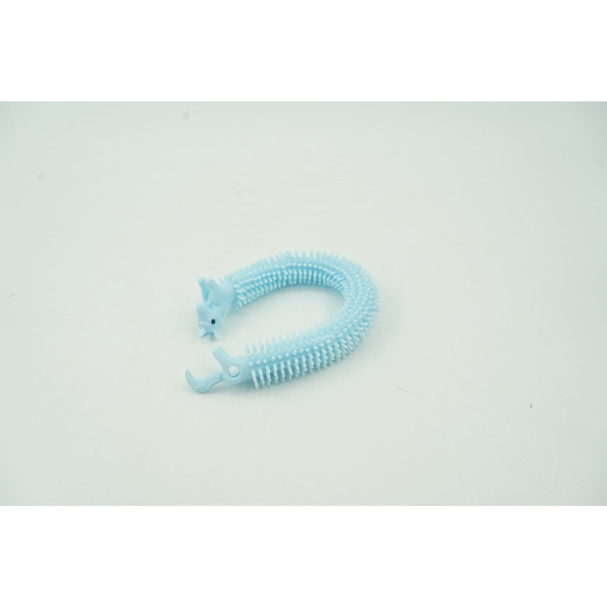 Jucarie Senzoriala Antistres, Unicorn Noodles Superelastica, Fidget Toy, Albastru