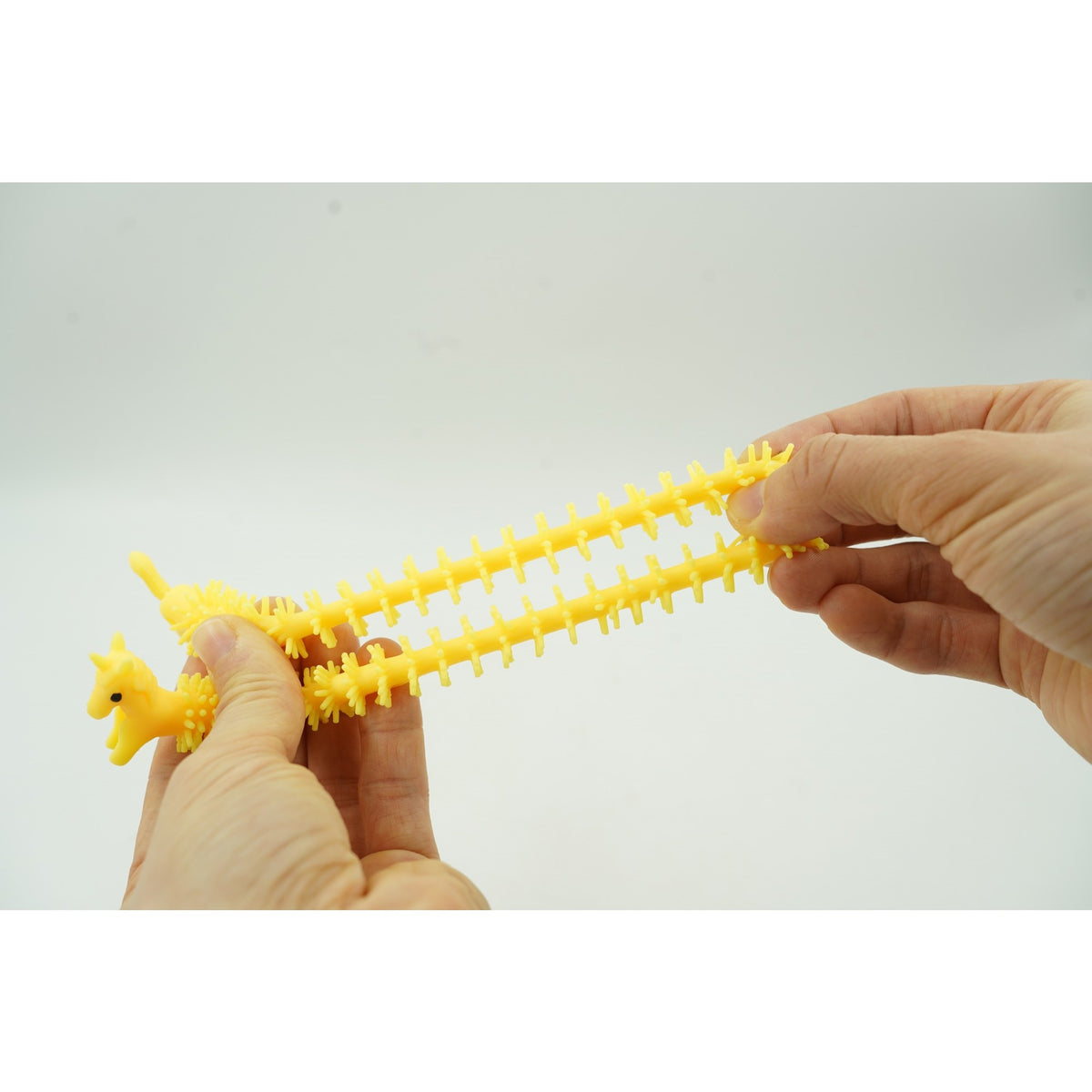 Jucărie Senzorială Antistres, Fidget Toy Unicorn Noodles, Superelastică, Galben