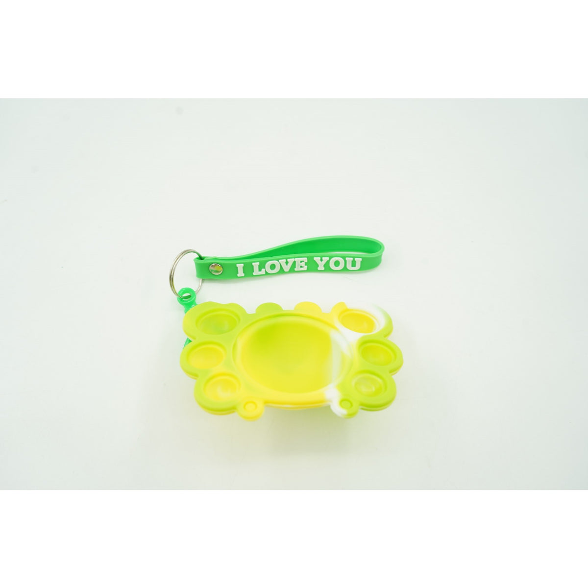 Pop It Now Jucarie Antistres Breloc, Model Crab, Silicon, Multicolor, V3