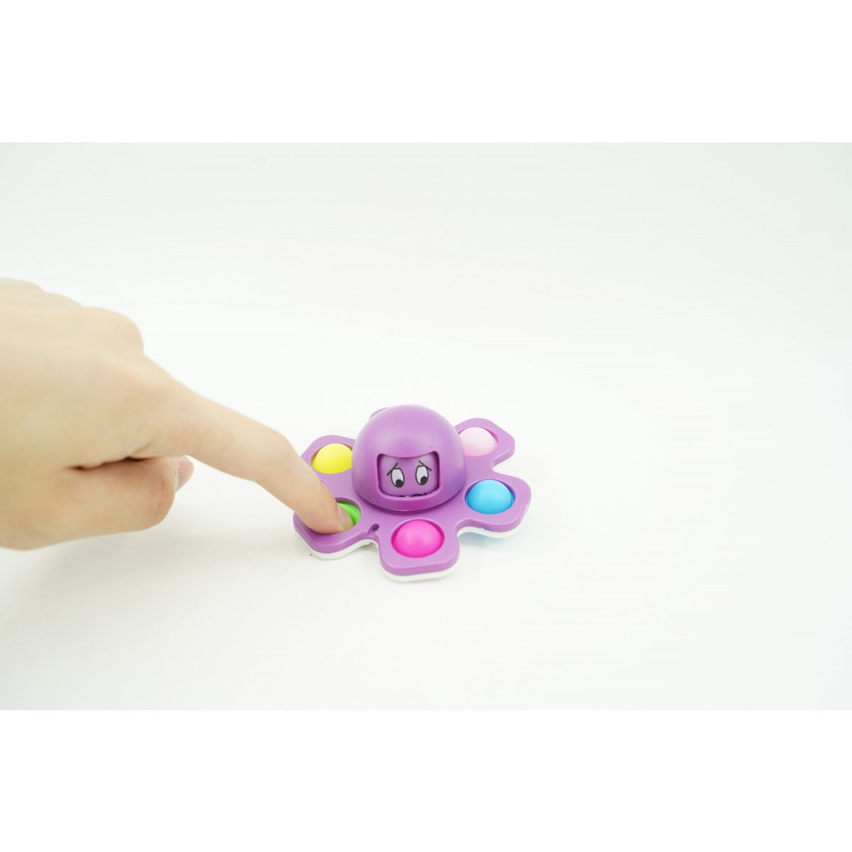 Jucărie Pop It Antistres, Fidget Toy Senzorial, Silicon, Mov