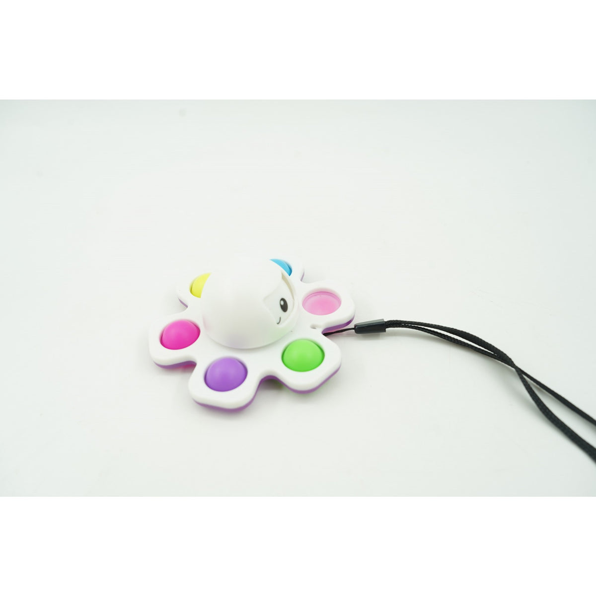 Jucarie Pop It, Fidget Toy Antistres Senzorial, Silicon, Alb