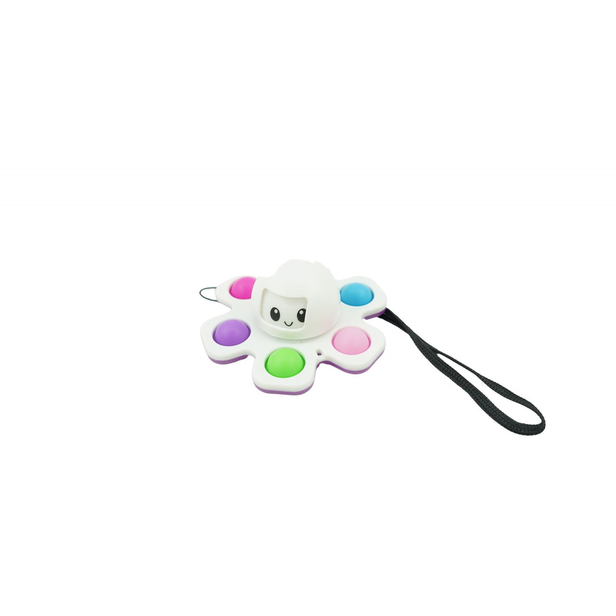 Jucarie Pop It, Fidget Toy Antistres Senzorial, Silicon, Alb