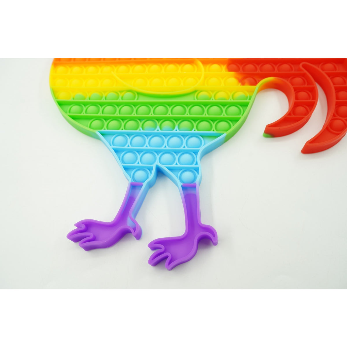 Jucarie Antistres Pop It Now and Flip It, Model Cocos din Silicon, Design Reversibil, Multicolor, 1 Bucata