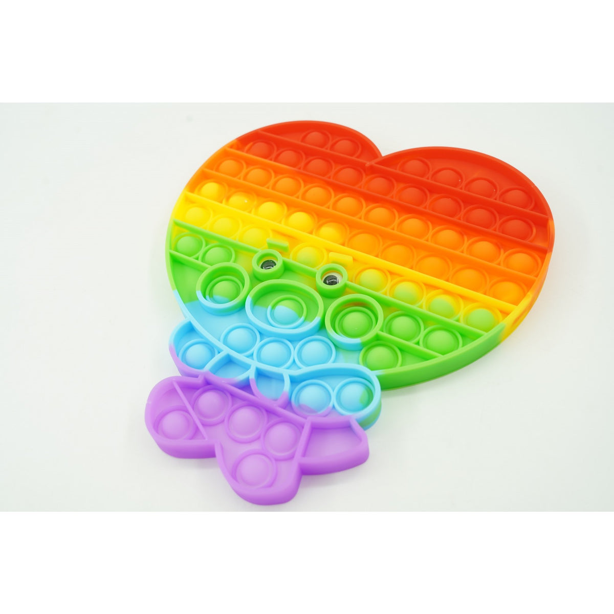 Jucarie Antistres Pop It, Model Maimuta, Silicon, Marime Mare, Multicolor